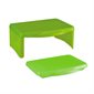 Portable Folding Lap Desk With Storage Activity Tray Green