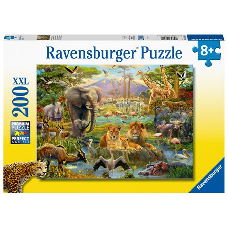 200 XXL Pieces – Animals of The Savannah Jigsaw Puzzle