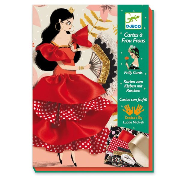 Flamenco Frilly cards 