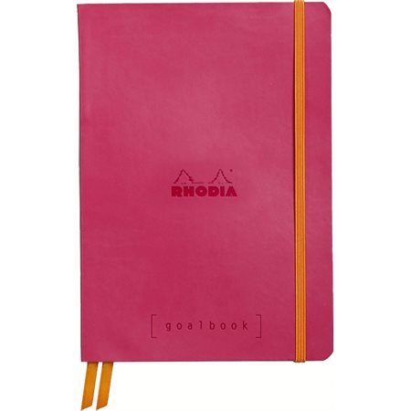 Cahier de notes à points A5 GoalBook Raspberry