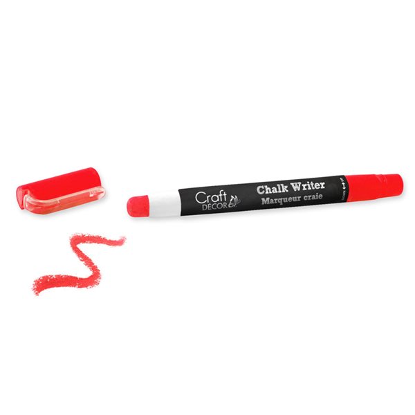 Craft & Decor Liquid Chalk Writer - Red
