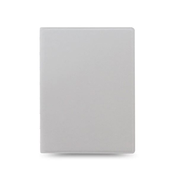 Filofax® Saffiano Fluoro A5 Refillable Notebook Grey and yellow