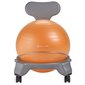 Chaise ballon d’équilibre pour enfant Gris et orange