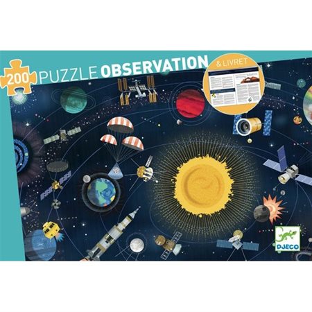 200 Pieces – Space Observation Jigsaw Puzzle