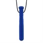 Collier à mâchouiller Bâton de baseball Souple - Bleu foncé