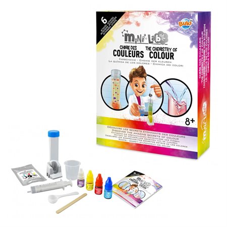 Jeu de chimie des couleurs Mini Lab