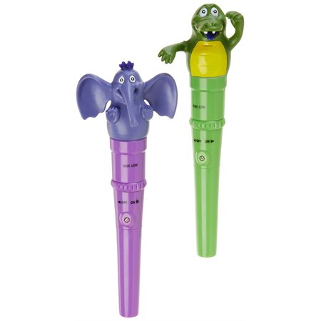 Jigglers Massager Chewable Oral And Facial Massager Vibrator (Elephant and Gator)