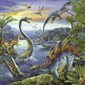 3 Casse-têtes 49 morceaux - La fascination des dinosaures