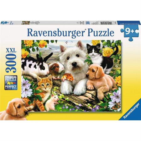 300 XXL Pieces – Happy Animal Buddies Jigsaw Puzzle
