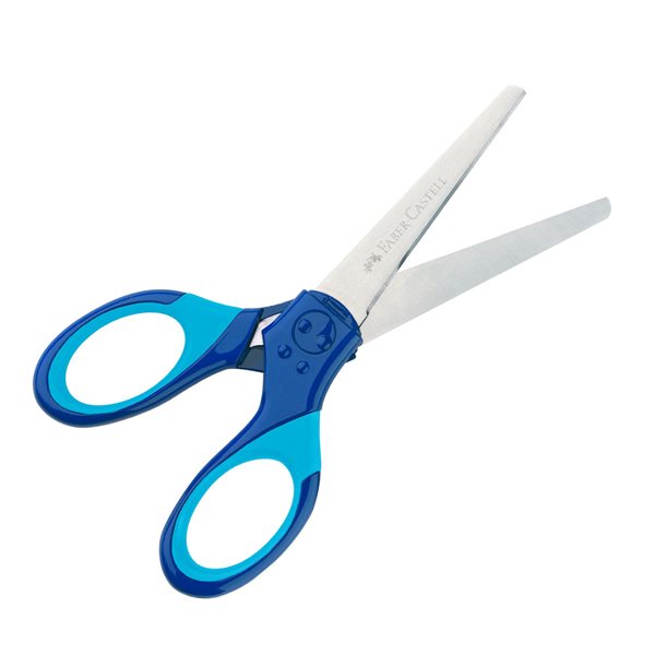 Grip School Scissors - Blue