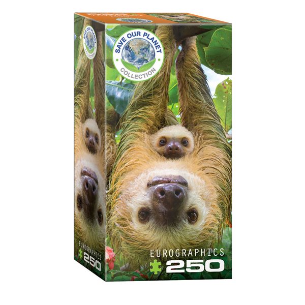 250 Pieces – Sloths Jigsaw Puzzle