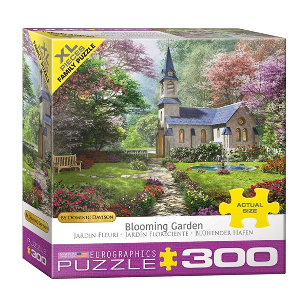 300 XL Pieces – Blooming Garden Jigsaw Puzzle