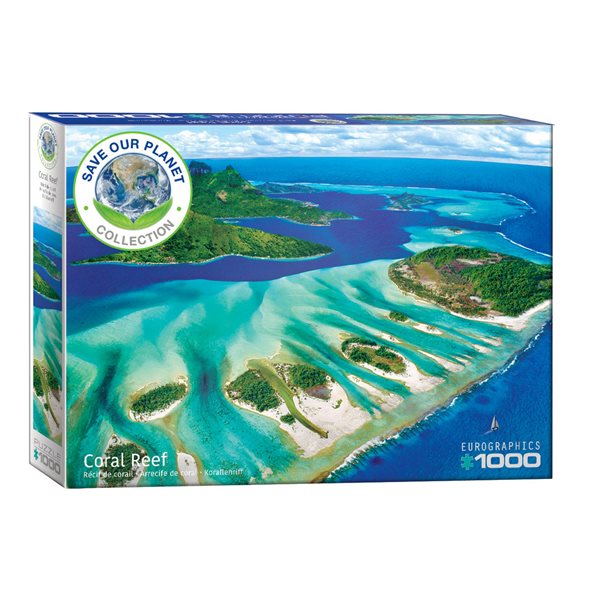 1000 Pieces – Coral Reef Jigsaw Puzzle