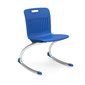 Chaise berçante Analogy 16 po - Bleu cobalt