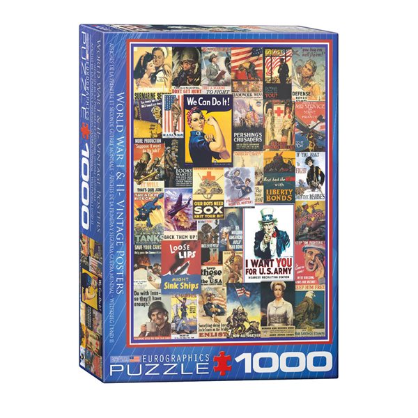 1000 Pieces – World War I and II Jigsaw Puzzle