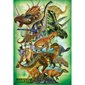 Casse-tête 100 morceaux - Dinosaures herbivores