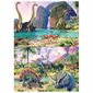 2x100 pcs- Monde des dinosaures