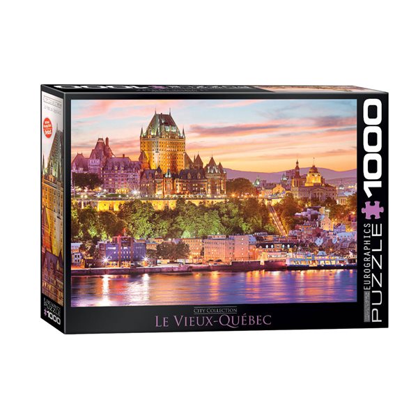 1000 Pieces – Old Quebec City Jigsaw Puzzle