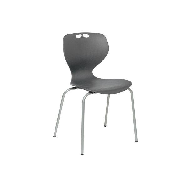 InSTOK Rave Stacking Chair - Grey 14"