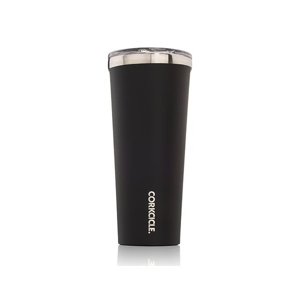Insulated Tumbler with Cover - Matte Black