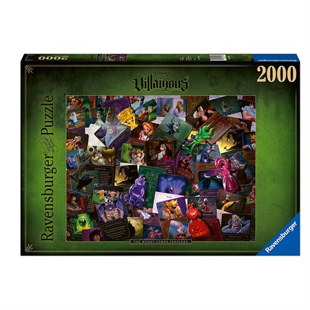 2000 Pieces – The Worst Comes Prepared Villainous Jigsaw Puzzle
