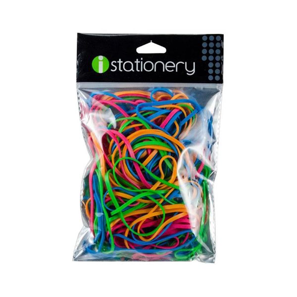 iStationery Neon Colour Rubber Bands