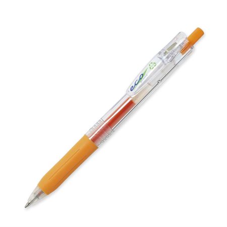 Stylo à bille roulante rétractable Sarasa Eco Orange