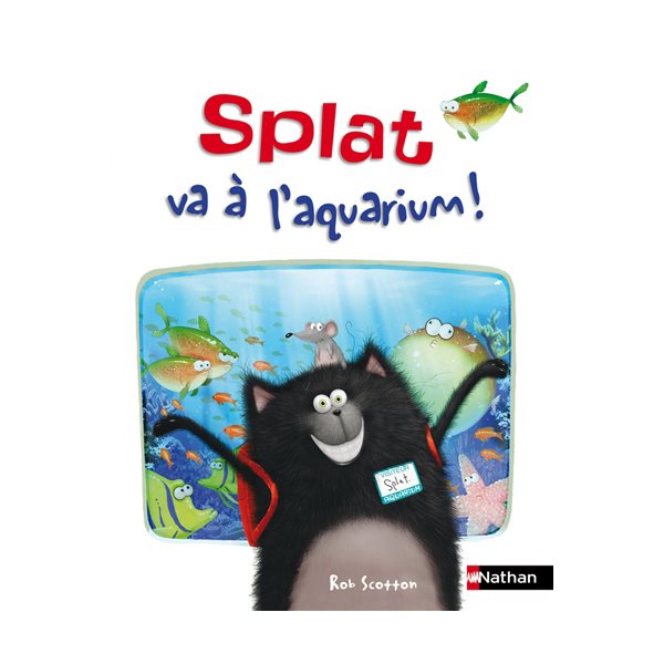 Splat va à l'aquarium !, Tome 7, Splat le Chat