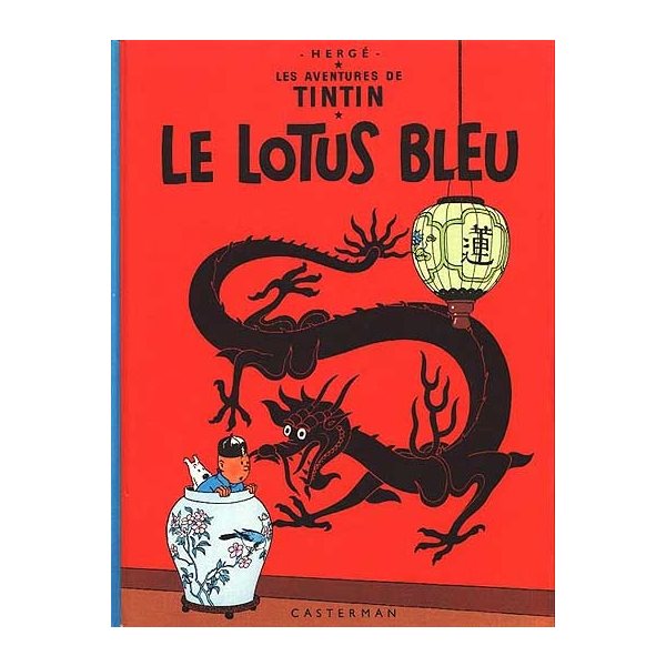 Lotus bleu T.05, Les aventures de Tintin