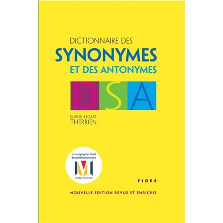 Dictionnaire des synonymes et des antonymes
