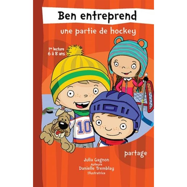 Ben entreprend une partie de hockey