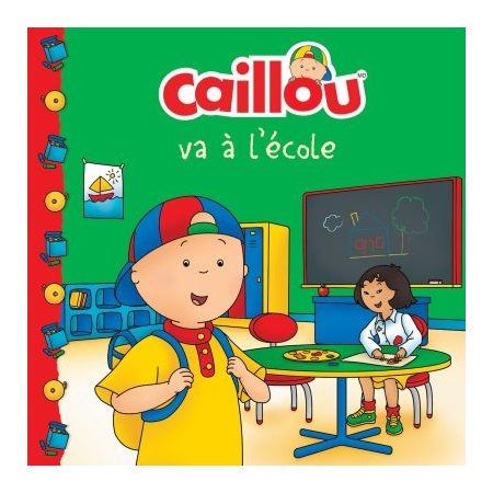 Caillou va à l’école
