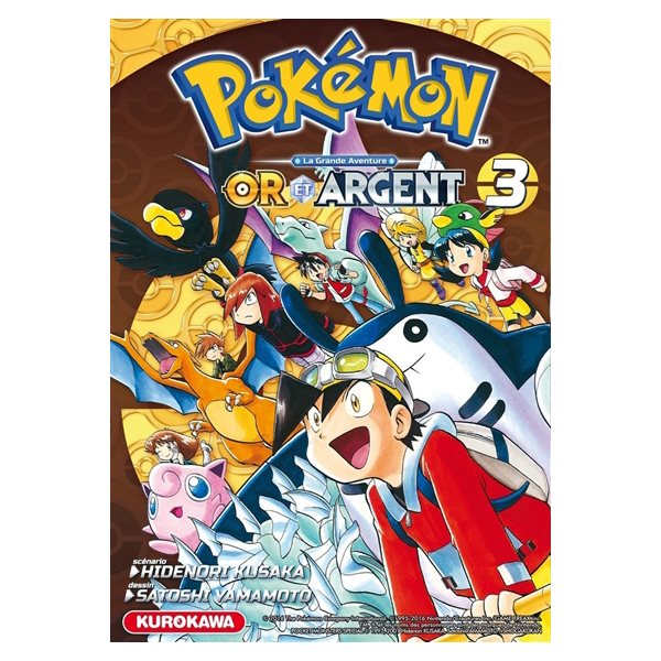 Pokémon Or et Argent : la grande aventure, Tome 3