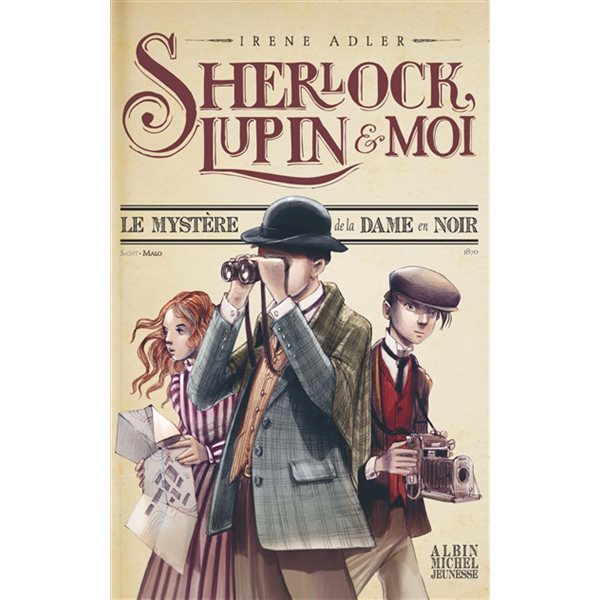 Le mystère de la dame en noir, Sherlock, Lupin & moi