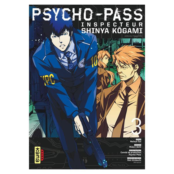 Psycho-Pass : inspecteur Shinya Kôgami T.03