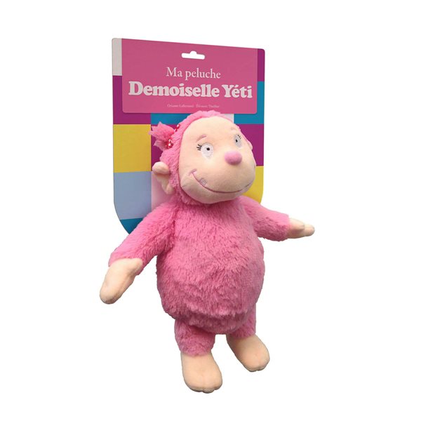 Ma peluche Demoiselle Yéti