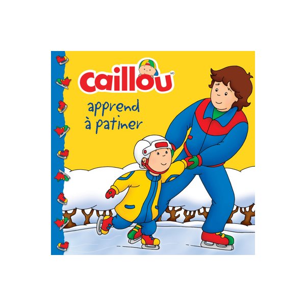 Caillou apprend à patiner