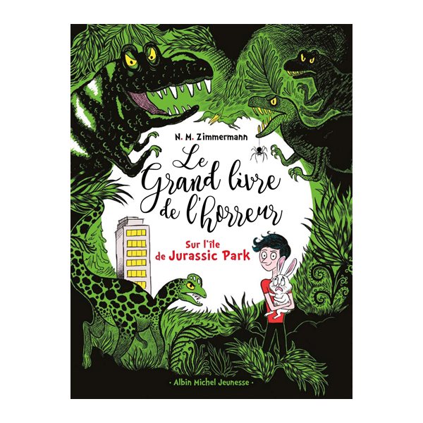 Sur l'île de Jurassic Park, Tome 3, Le grand livre de l'horreur