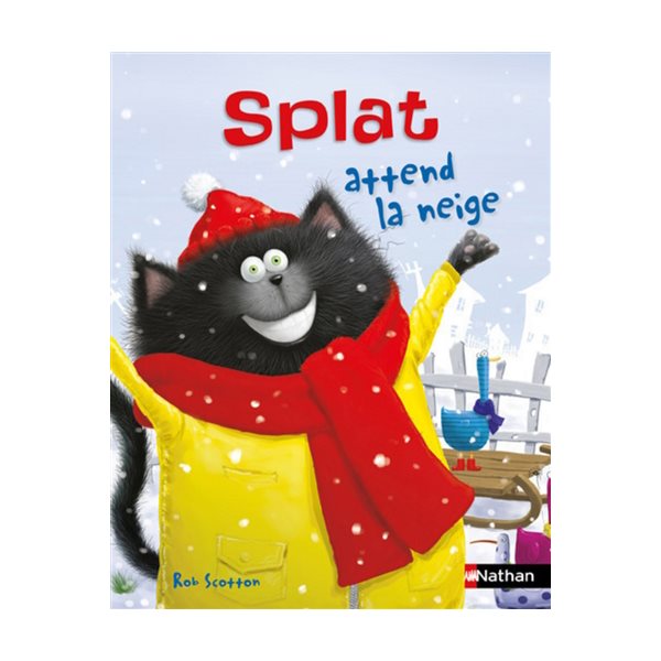Splat attend la neige, Tome 25, Splat le Chat