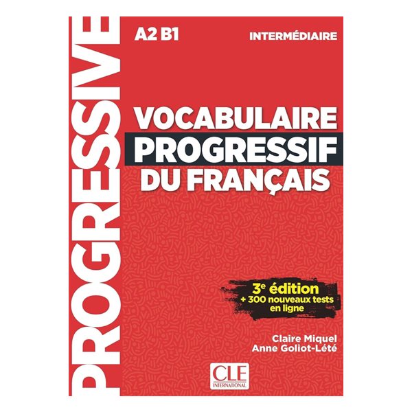 Vocabulaire progressif du français, A2-B1, intermédiaire (+CD)