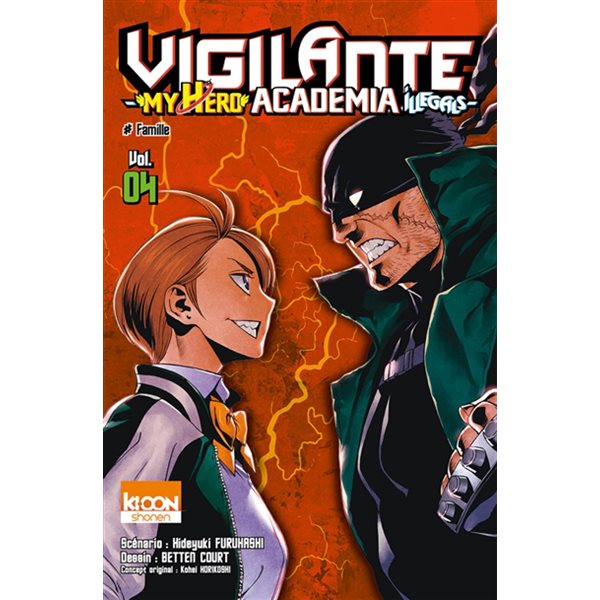 Famille, Tome 4, Vigilante, my hero academia illegals