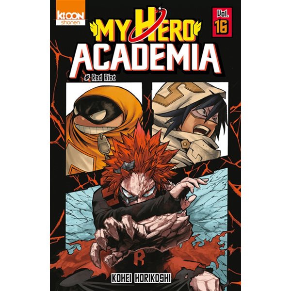 Red riot, Tome 16, My hero academia