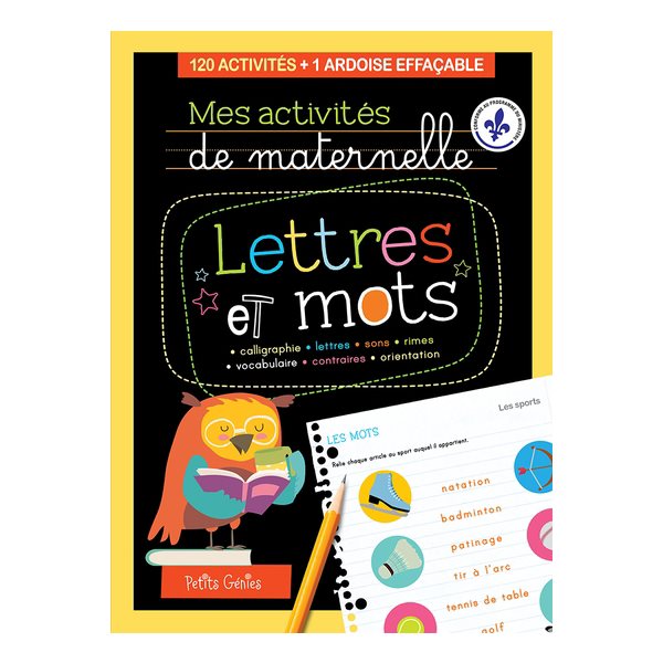 Mes activités de maternelle