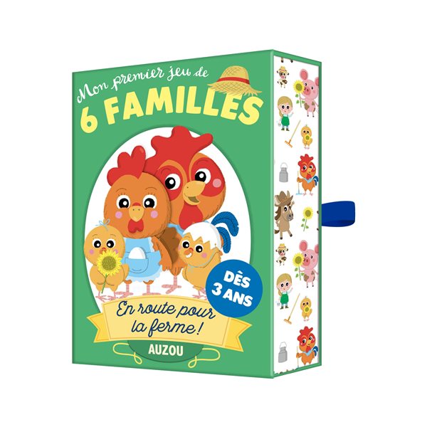 En route pour la ferme !: mon premier jeu de 6 familles