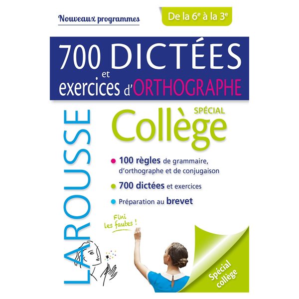 700 dictées et exercices d'orthographe