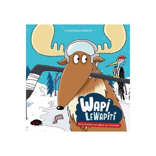 Wapi LeWapiti et le hockey sur glace au chocolat