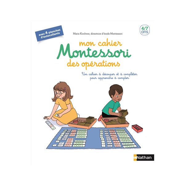 Mon cahier Montessori des opérations
