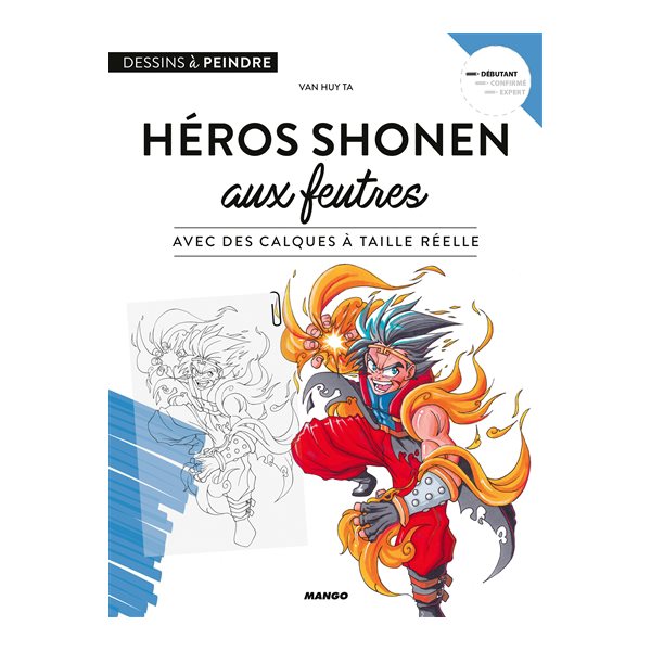 Héros shonen aux feutres