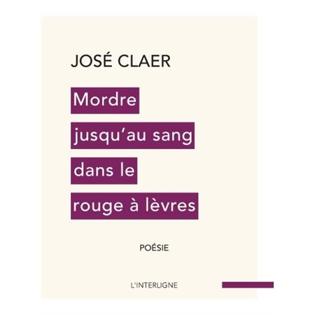 Mordre jusqu'au sang dans le rouge à lèvres