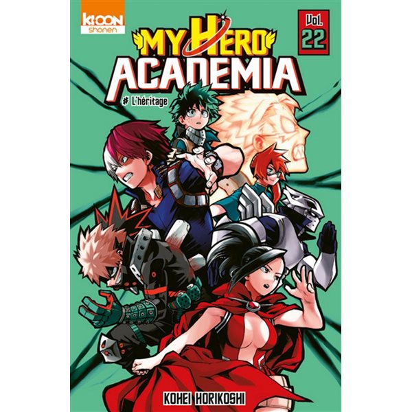 L'héritage, Tome 22, My hero academia